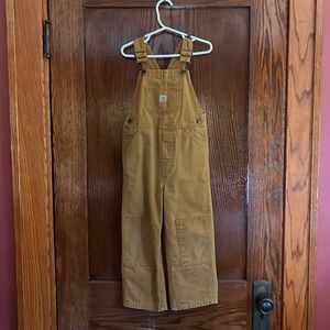 4T carhartt overalls